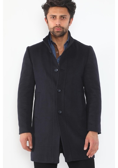 Plt9370 Dewberry Erkek Palto-lacivert Lacivert