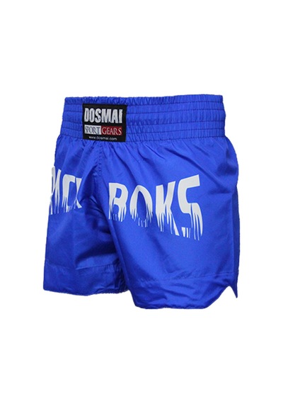 Dosmai Dijital Baskılı Kick Boks Spor Şort Mavi Kbs248