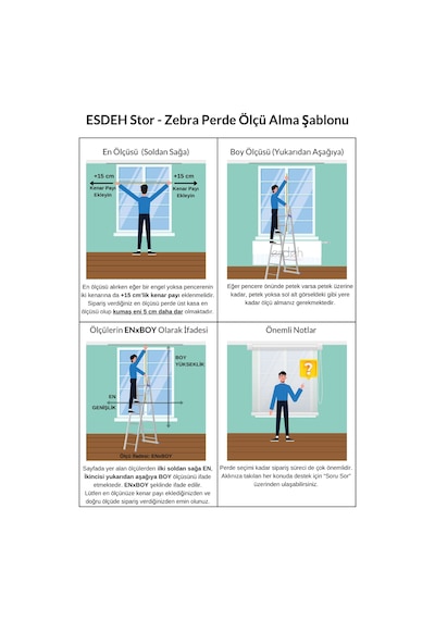 Kırık Beyaz Pliseli Zebra Stor Perde - Eteği Dilimli - Alüminyum Kasa Ve Boru Kırık Beyaz