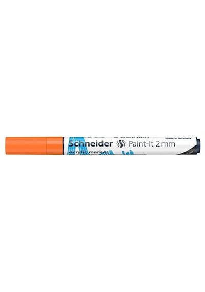 310 Akrilik Marker 2mm Turuncu- 120106 0