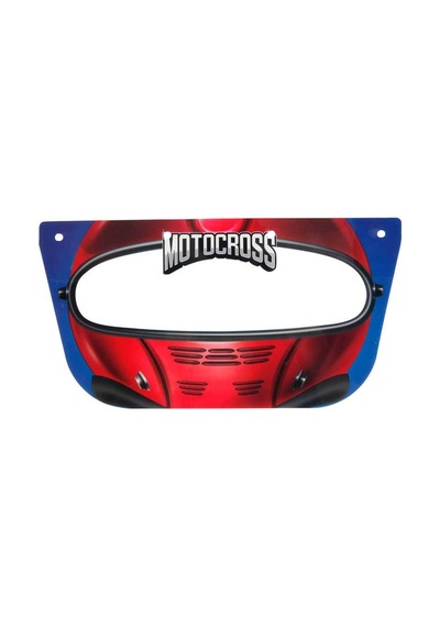 Figürlü Çocuk Siperlik Maske - Motocross