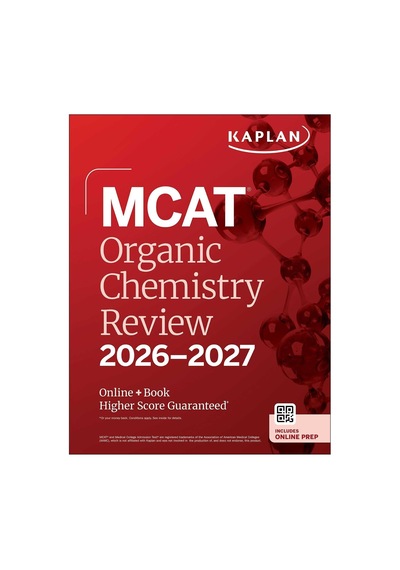 Mcat Organic Chemistry Review 2026-2027: Online + Book