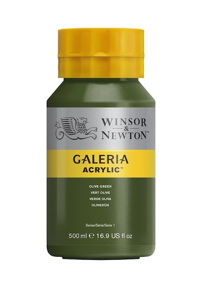 Winsor & Newton Galeria Akrilik Boya 500Ml - Olive Green 447
