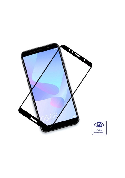 Bufalo Huawei Y6 2018 Nano 10D Cam Ekran Koruyucu Siyah