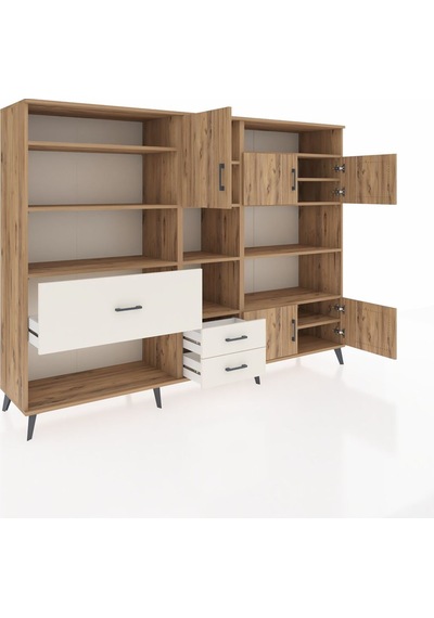 Hyperion Dolap 13 Raflı 3 Çekmeceli 5 Kapaklı 220x44x163 Çam-çam/aytaşı Atlas Çam/aytası - Atlas Çam Hyperion Dolap 13 Raflı 3 Çekmeceli 5 Kapaklı 220x44x163 Çam-çam/aytaşı Atlas Çam/aytası - Atlas Çam
