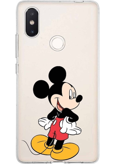 Xiaomi Mi 8 Se Uyumlu Kapak Mickey Mouse Tasarımlı Şeffaf Silikon Kılıf