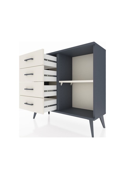 Arges Şifonyer Tek Raflı 4 Çekmeceli 88x30x80 Antrasit-aytaşı Aytaşı Arges Şifonyer Tek Raflı 4 Çekmeceli 88x30x80 Antrasit-aytaşı Aytaşı