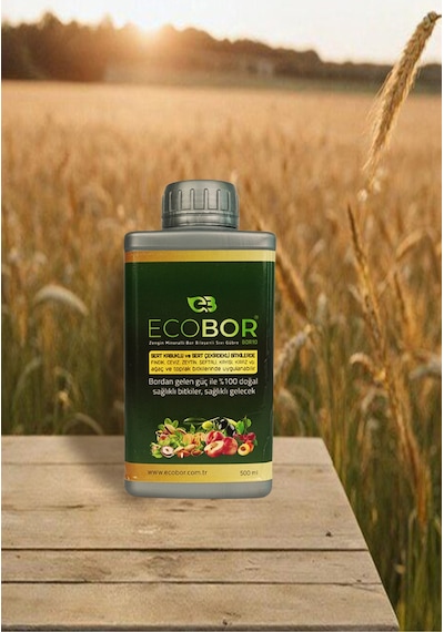 Eco Bor Organik Sıvı Gübre 500ml - Sert Çekirdekli Ve Kabuklular 1 kg
