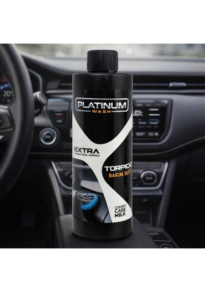 Platınum Wash Torpido Bakım Sütü 500ml Mikrofiber Bez li