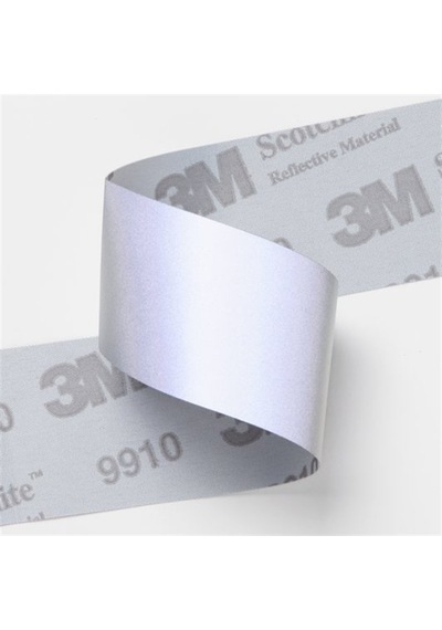 3M Gri Reflective (Reflektif) 9'lu Kare Sticker Etiket Modeli
