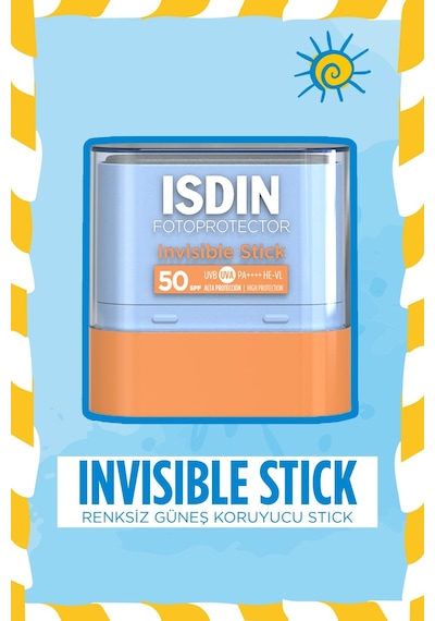 Fotoprotector Invisible Stick Spf50 10 G
