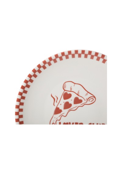 Mudo Home Agen Pizza Tabağı 32cm - Kırmızı Diğer
