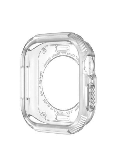 Apple Uyumlu  Watch 10 42mm Silikon Tpu Kasa Koruyucu Redclick Watch Gard 17