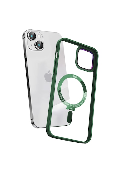 Apple Uyumlu iPhone Buff 13 Bumpermag Kılıf Green
