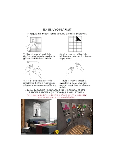 Trendpoint Kendinden Yapışkanlı 60 300cm Antra Çimento Desen Mutfak Dolap Masa Kaplama Duvar Kağıdı