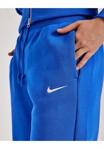 Nike Sportswear Phoenix Fleece Yüksek Bel Kadın Eşofman Altı-sportxstore Mavi