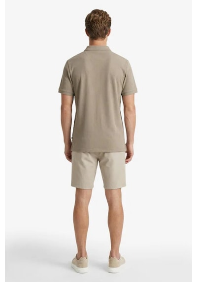 Nautica Erkek Bej Regular Fit Polo Yaka T-shirt-14607