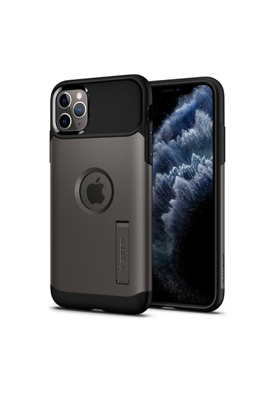 Apple Uyumlu iPhone 11 Pro Max Kılıf, Spigen Slim Armor