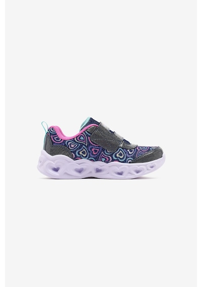 Panço Skechers Heart Lights Lacivert Kız Bebek Ayakkabı