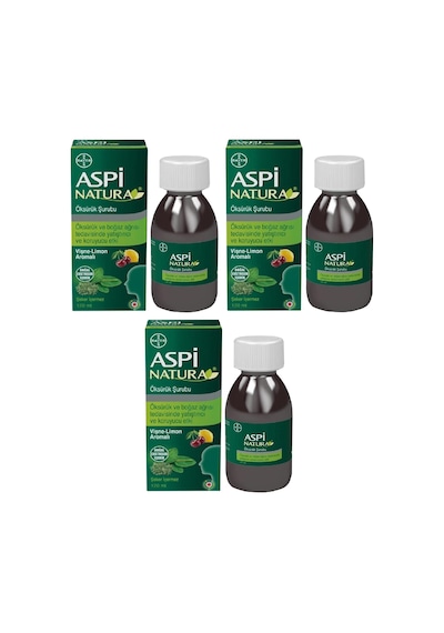 Aspinatura  Şurubu Vişne & Limon 120 ml 3 Adet