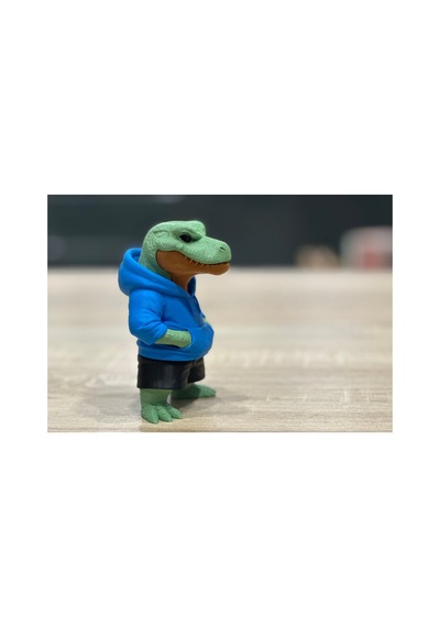 Kapüşonlu T-rex Figürü 10cm
