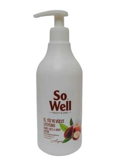 Sowell Argan Yağlı Nemlendirici El Yüz ve Vücut Losyonu 500 ML