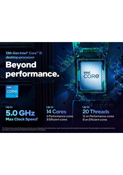 Intel Raptor Lake İ5 13400 1700pin Fanlı Box