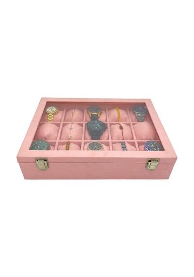 Saat Kutusu 15 Li Pembe Spesiyal Lüks Pembe