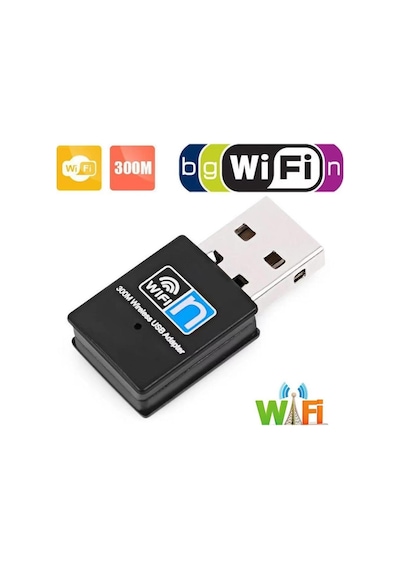 Afila Wf2235 2.4ghz 300mbps Wireless Usb Wifi Adaptör Realtek Chip Ieee 802.11n, Ieee 802.11g, Ieee 802.11b