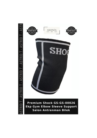 Premium Shock Gs-gs-00026 Ekp Gym Elbow Sleeve Support Salon Antrenman Bilek