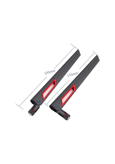 Alkatronik 12dbi Dual Band Anten Sma Erkek 2.4ghz 5.8ghz Rf Gsm Wifi Sinyal