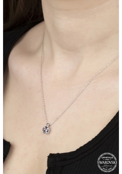 Union Swarovski Crystal Kadın Rivoli Gümüş Kolye