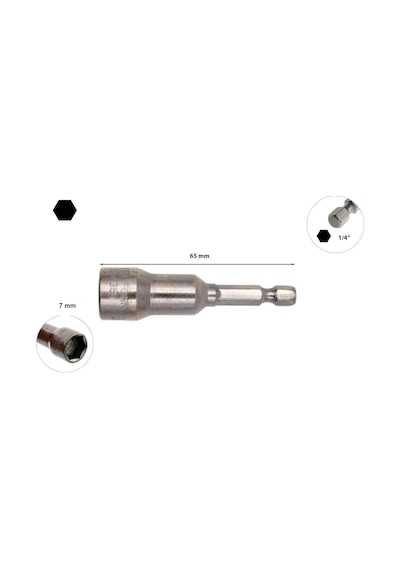 Ceta Form 7 X 65 Mm Manyetik Lokma Bt/0765