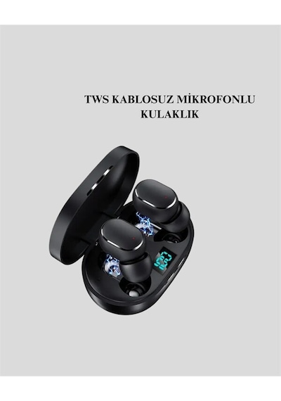 Kablosuz Kulak İçi Bluetooth Kulaklık Stereo Dokunmatik Kontrollü Kulaklık Mh-hs8677-0448