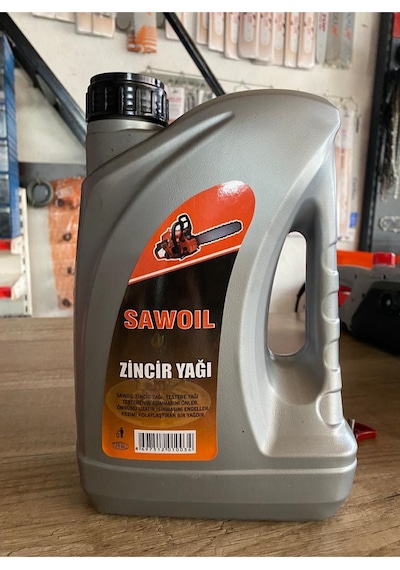 3 Litre motorlu testere zincir yağı - bıçkı yağı