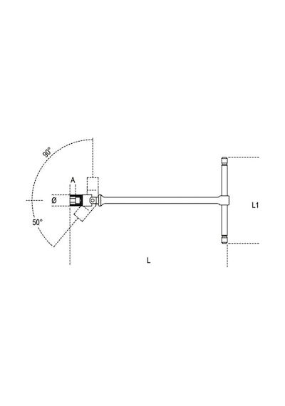 Beta 952 6mm. Mafsallı "t" Kollu Lokma Anahtar