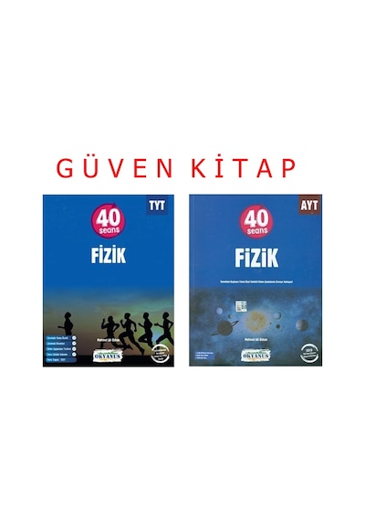 Okyanus Yayınları Tyt-ayt 40 Seans Fizik Soru Bankası Seti