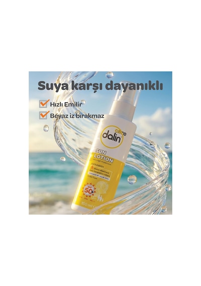 Dalin Care Güneş Losyonu Spf50+ 150 Ml