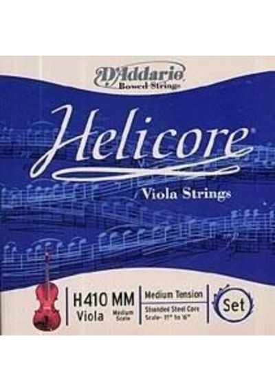 D'addario H410mm Helicore Viyola Tel Seti Medium Scale Orta B