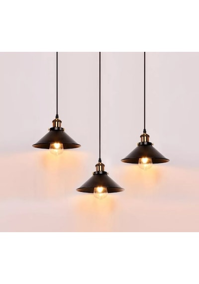Mylights  Retro Rustik Vintage  Masa Üsüt Tezgah Üstü Sirli Avize
