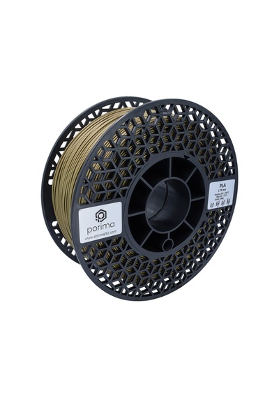 Porima PLA Filament - Altın RAL1036 - 1,75 - 1KG