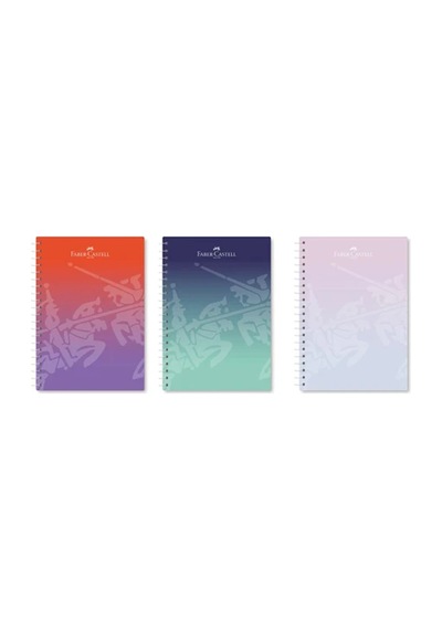 Faber-castell Defter Pp Flow Ed. 80 Çizgili 5075000501000 Mor