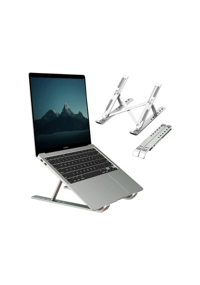 Dizüstü Bilgisayar Standı, Apple Uyumlu MacBook Dizüstü Bilgisayar Tutacağı, Ayarlanabilir Ergonomik Katlana