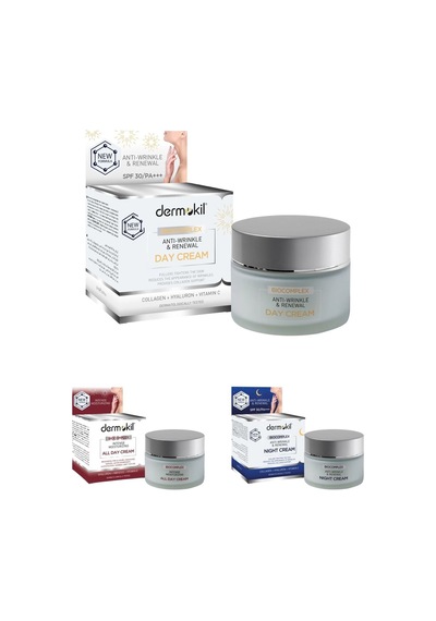 Dermokil All Day&night&day 3x50 Ml Krem Set