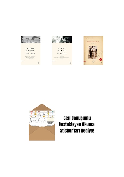 Defterler + Üç Anlatı + Behçet Hoca + Okuma Sticker'ları