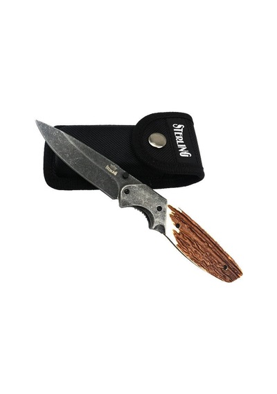 Sterling Katlanır Klipsli Cep Kamp Çakısı 11.4cm