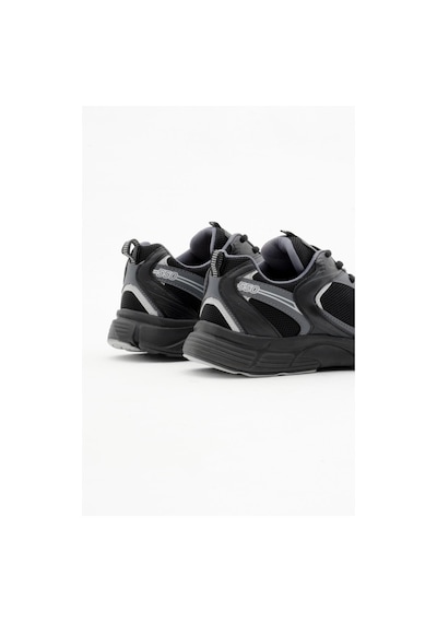 Tonny Black Faylon Taban Bağcıklı Unisex Siyah Füme Spor Ayakkabı Tba530 Siyah Füme
