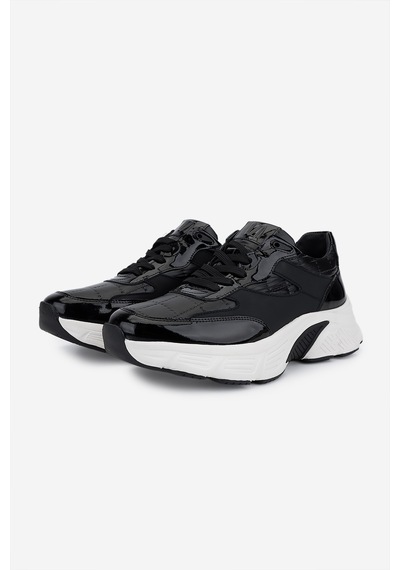 Valmenti Erkek Hakiki Deri Siyah Sneakers & Spor Ayakkabı 381 22020 Erk Ayk Sk25-26 Sıyah/prst Siyah