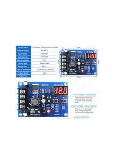 Gözeler Xh-m603 12-24v Batarya Akü Lityum Pil Şarj Kontrol Kartı