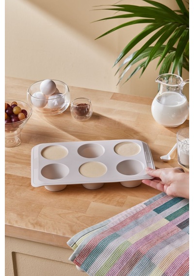 Crick Crack Harmony 6'lı Silikon Muffin Kalıbı